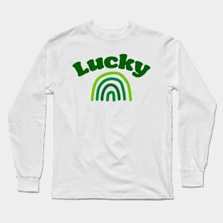 'Lucky' St. Paddy's Day Shirt Long Sleeve T-Shirt
